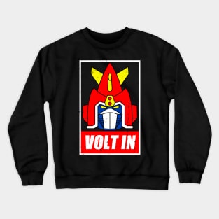 Retro Robot Japanese Anime Mecha Meme Crewneck Sweatshirt